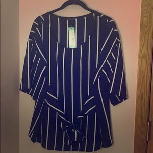 Julianne Tie Front Blouse